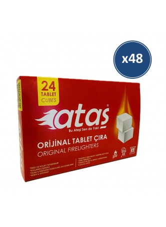 Ataş Tutuşturucu Tablet Çıra 48'li Koli