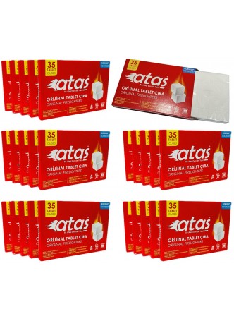 Ataş Tablet Çıra Kokusuz 35'li * 26 Adet